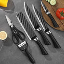 Kit de Facas Pricision Black 6 peças