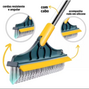 Vassoura PowerClean 2 em 1 - Cerdas de Aço