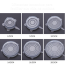 Tampas de Silicone Reutilizáveis FlexLid  6 Peças