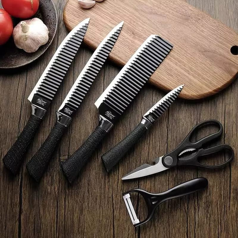 Kit de Facas Pricision Black 6 peças